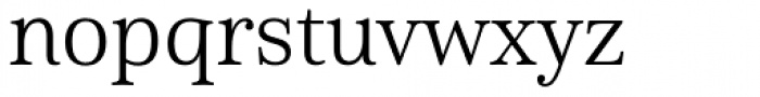Cabrito Serif Norm Regular Font LOWERCASE