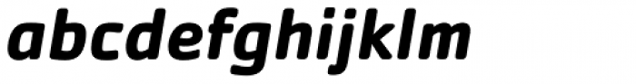Cachet Pro Bold Italic Font LOWERCASE