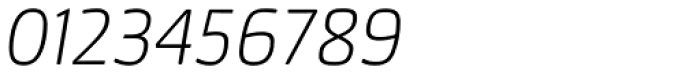 Cachet Pro ExtraLight Italic Font OTHER CHARS