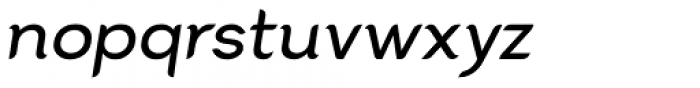 Cacko Italic Semi Bold Font LOWERCASE