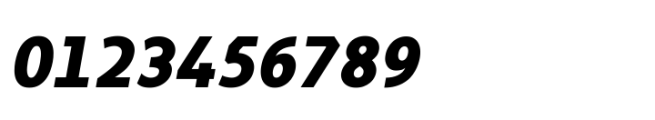 Cad Black Oblique Font OTHER CHARS