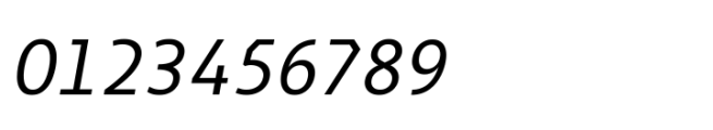 Cad Regular Oblique Font OTHER CHARS