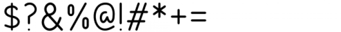 Cadancy Regular Font OTHER CHARS