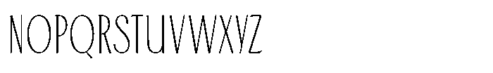 Cadence Demi Serif Font UPPERCASE