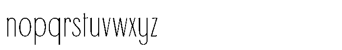Cadence Demi Serif Font LOWERCASE