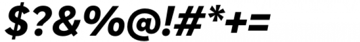 Cadiz ExtraBold Italic Font OTHER CHARS