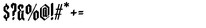 Caelum PRO Font OTHER CHARS