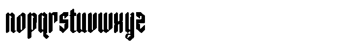 Caelum PRO Font LOWERCASE