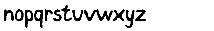 Cafe Autentico Font LOWERCASE