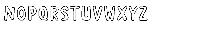 Cafelia Doppio Font Duo Cafelia Doppio Outline1 Font LOWERCASE