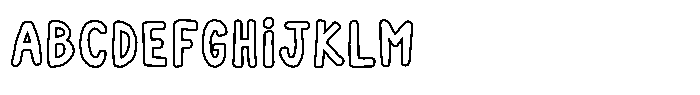 Cafelia Doppio Font Duo Cafelia Doppio Outline2 FONT