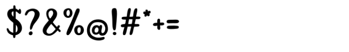 Cafeterio MS Font OTHER CHARS