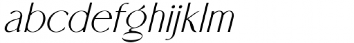 Cafgone Oblique Font LOWERCASE