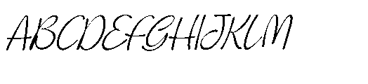 Cafricot Lissendra Italic Font UPPERCASE