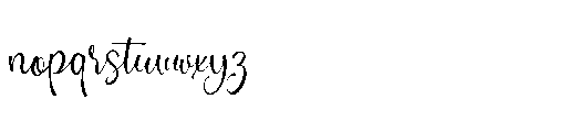 Cafricot Lissendra Regular Font LOWERCASE