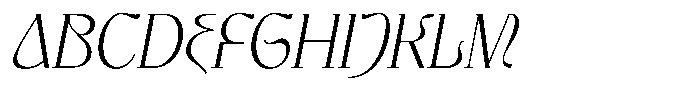 Cagliari City Italic Italic Font UPPERCASE