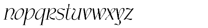 Cagliari City Italic Italic Font LOWERCASE