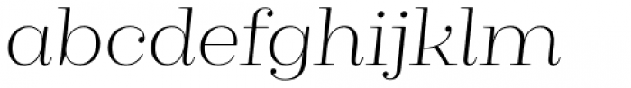 Cagliari Extra Light Italic Font LOWERCASE