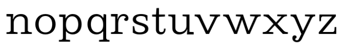 Cagney Book Font LOWERCASE