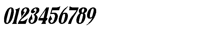 Cahileros Italic Font OTHER CHARS