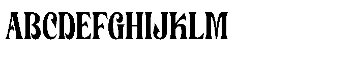 Cahileros Regular Font UPPERCASE