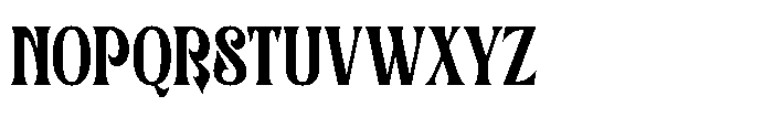 Cahileros Regular Font UPPERCASE