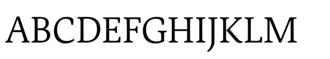 Cahuenga Regular Font UPPERCASE