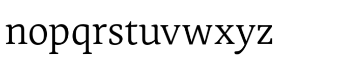 Cahuenga Regular Font LOWERCASE