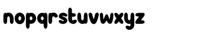 Cake Couture Regular Font LOWERCASE