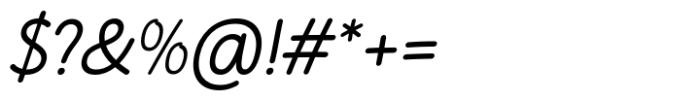 Cakerolli Italic Font OTHER CHARS