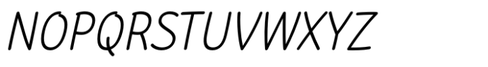 Cakerolli Light Italic Font UPPERCASE