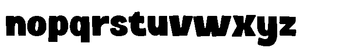 Cakids Regular Font LOWERCASE