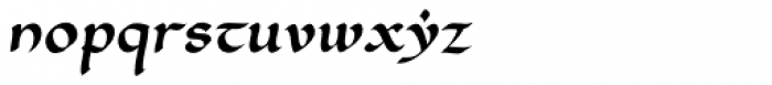 Cal Carolingian Minuscule Font LOWERCASE