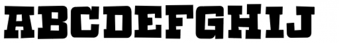 Calaboose Font LOWERCASE