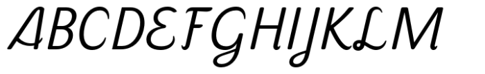 Calafati Soft Light Font UPPERCASE