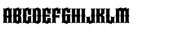 Calarau Black Font UPPERCASE