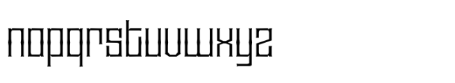 Calarau Extra Light Font LOWERCASE