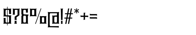 Calarau Regular Font OTHER CHARS