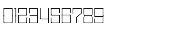 Calarau Thin Expanded Font OTHER CHARS