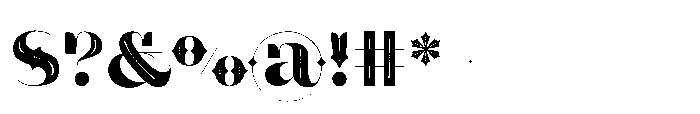 Calavera Fina Font OTHER CHARS