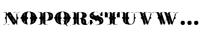 Calavera Fina Font LOWERCASE