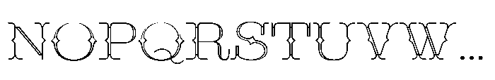 Calavera Flaca Font UPPERCASE