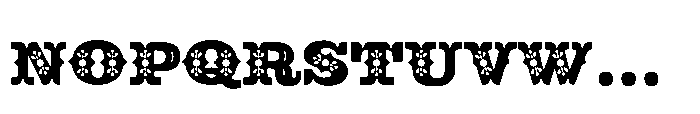 Calavera Two Font LOWERCASE