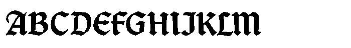 Calderon Calderon Font UPPERCASE