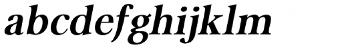 Caldicote Italic Font LOWERCASE
