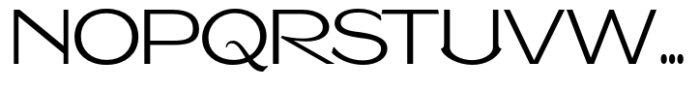 Caldstone Extra Light Expanded Font UPPERCASE