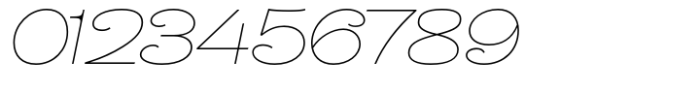 Caldstone Hairline Expanded Italic Font OTHER CHARS
