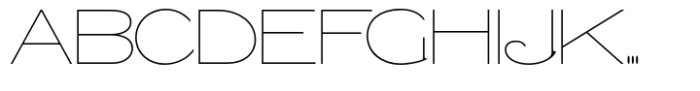 Caldstone Hairline Expanded Font UPPERCASE