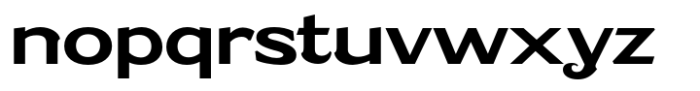 Caldstone Semi Bold Expanded Font LOWERCASE