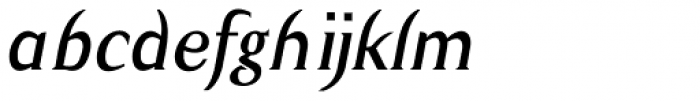 Cale Italic Font LOWERCASE